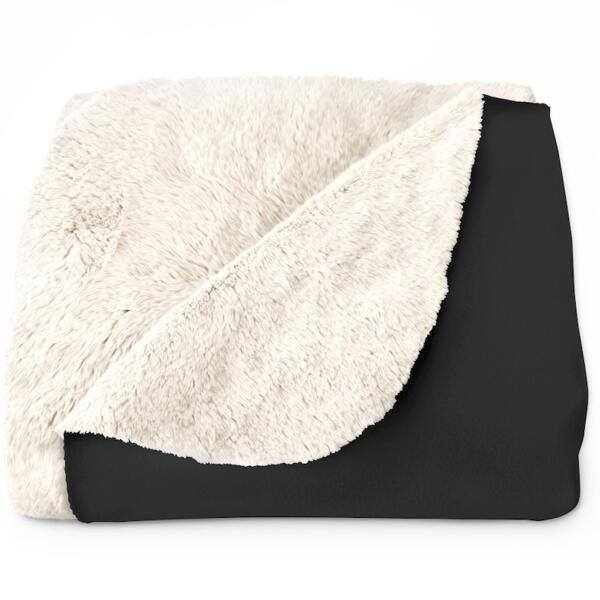 Soft & Cozy Sherpa Fleece Blanket - I love my dog and naps